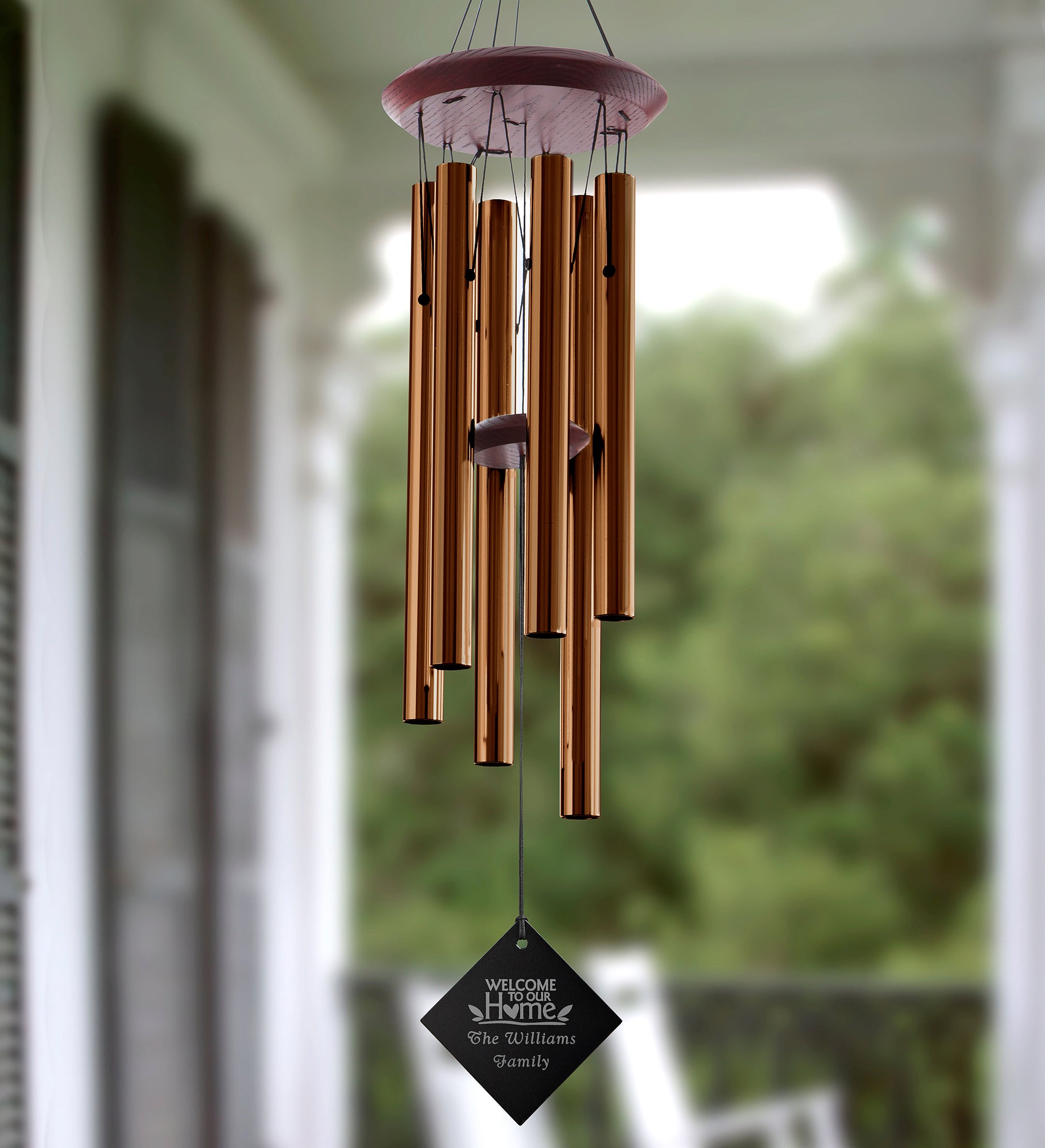 Welcome to Our Home Personalized  Wind Chimes